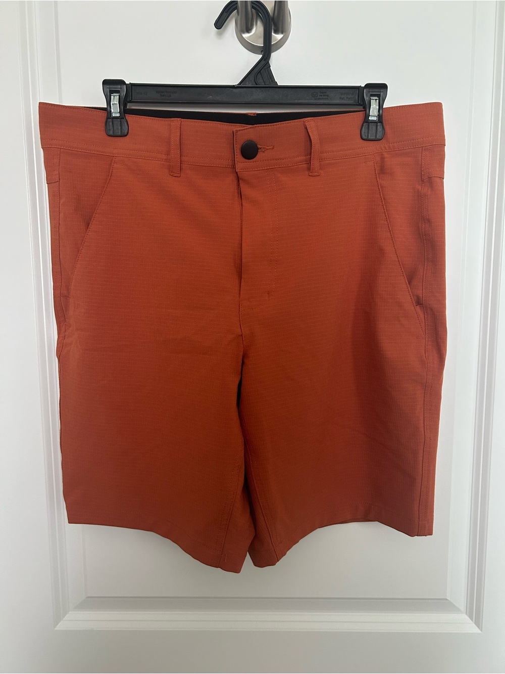 George Men's Rust Orange Performance Shorts